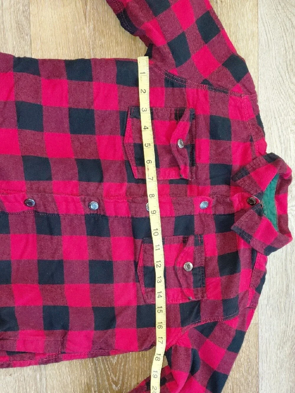 Tommy Bahama Red and Black Buffalo Plaid Kids Jacket Sz XL (14)